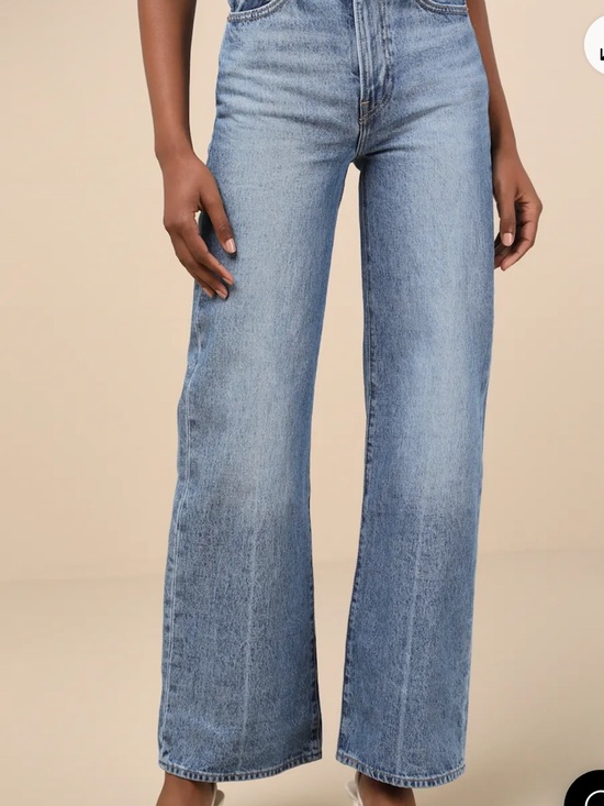 Levi's Denim - Levi's Light Blue High-Rise Wide Leg Jeans